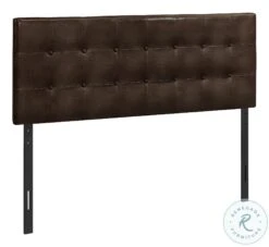 6000Q Brown Queen Size Headboard