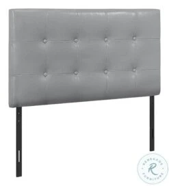 6001T Grey Twin Size Headboard