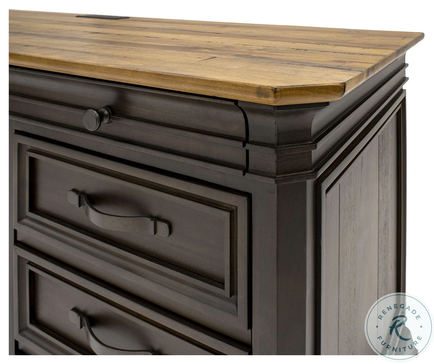 Sonoma Brown Executive Credenza - Image 8