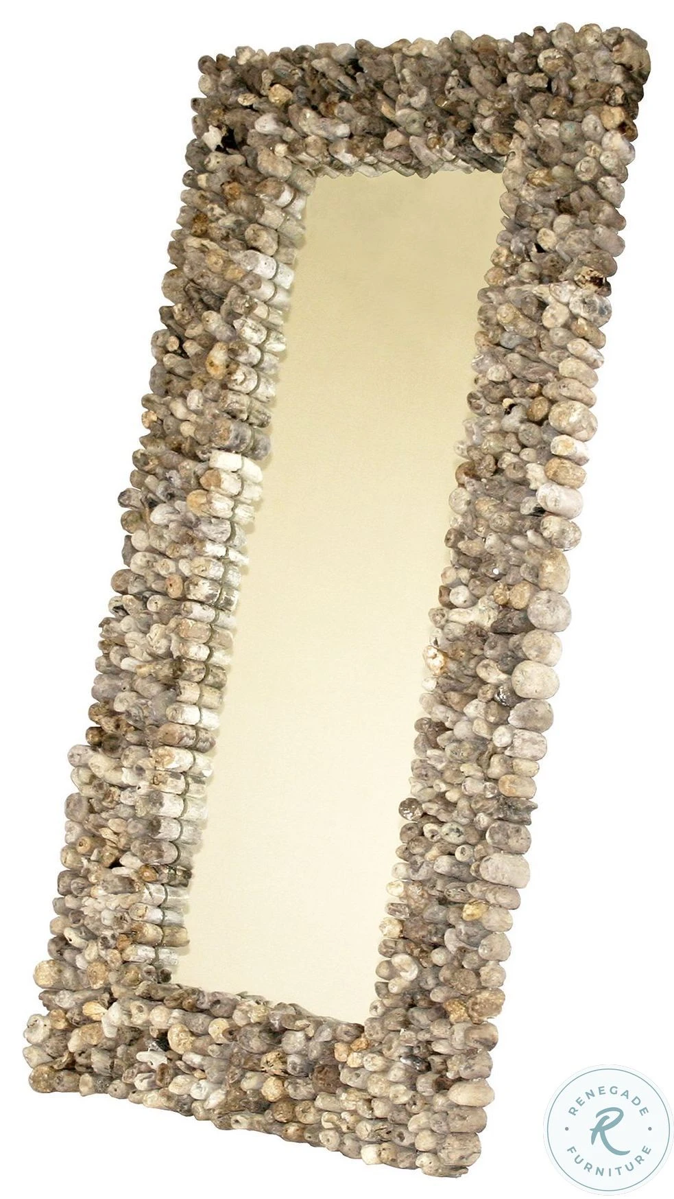 Kappa Driftwood Floor Mirror