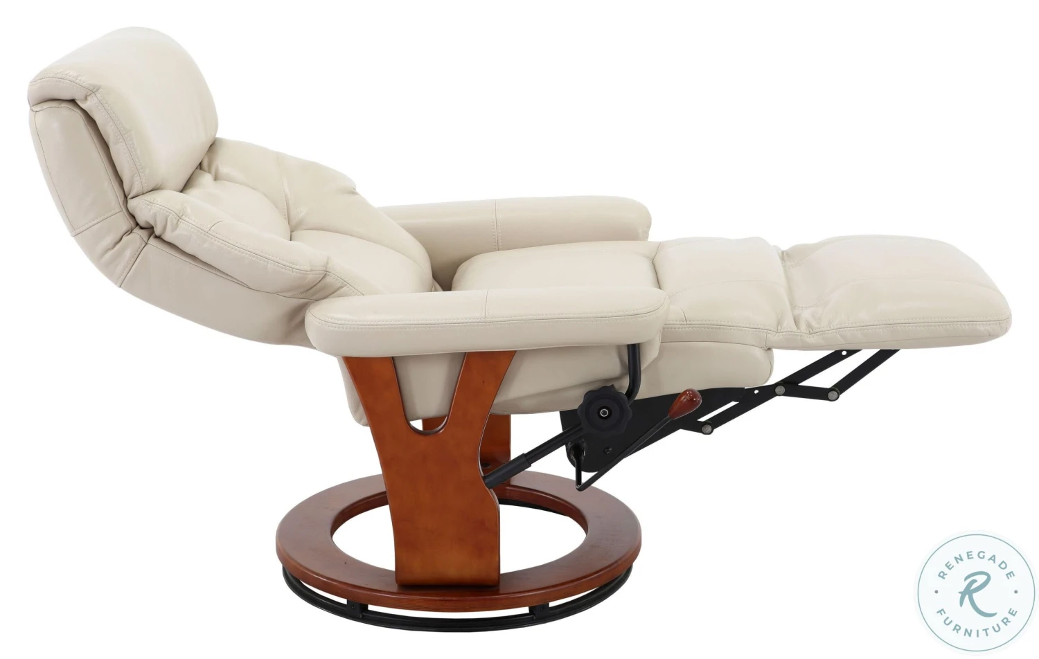 Relax-R Cobblestone Air Leather Bishop Recliner - Image 5