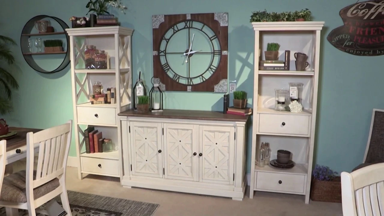 Bolanburg White And Gray Display Cabinet - Image 2