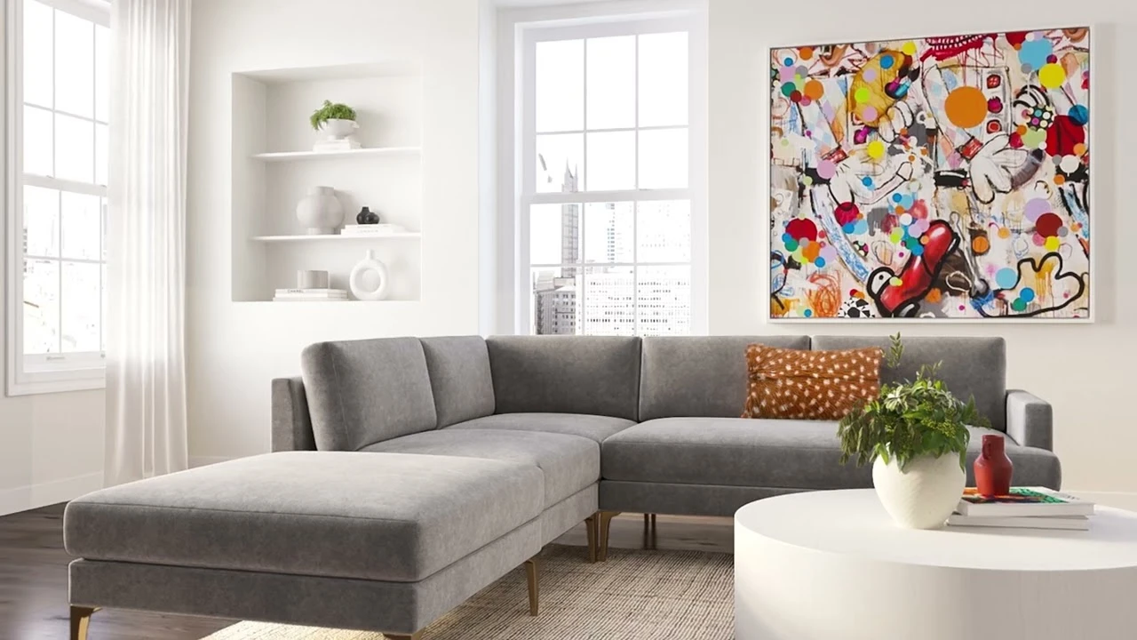 Serena Gray Velvet Accent Chair With Black Legs - Image 2