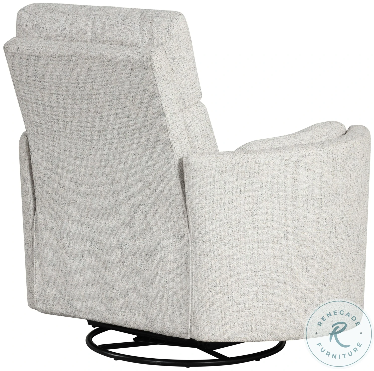 Radius Natural Beauty Quartz Swivel Glider Power Recliner - Image 6