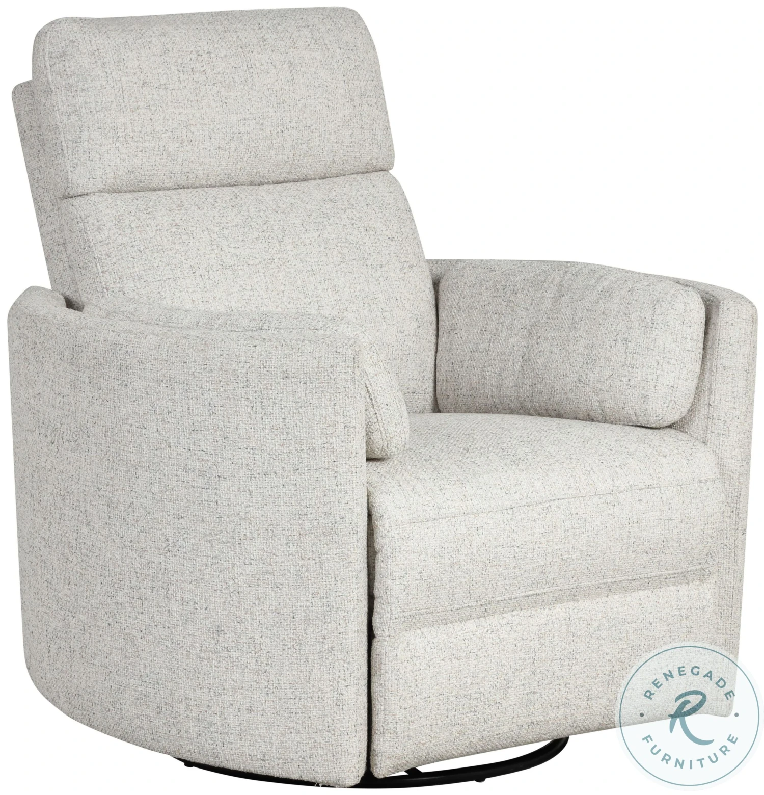 Radius Natural Beauty Quartz Swivel Glider Power Recliner