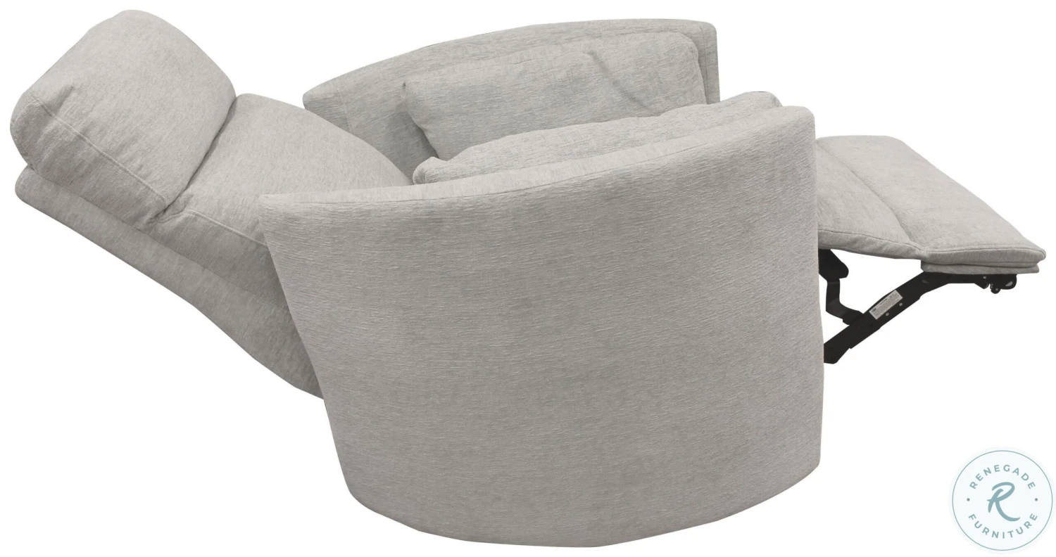 Radius Mineral Swivel Glider Power Recliner - Image 5