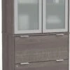 I3 Plus Bark Gray Lateral File With Storage Cabinet
