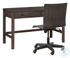 Granite Falls Elegant Deep Dark Drawer Home Office Set