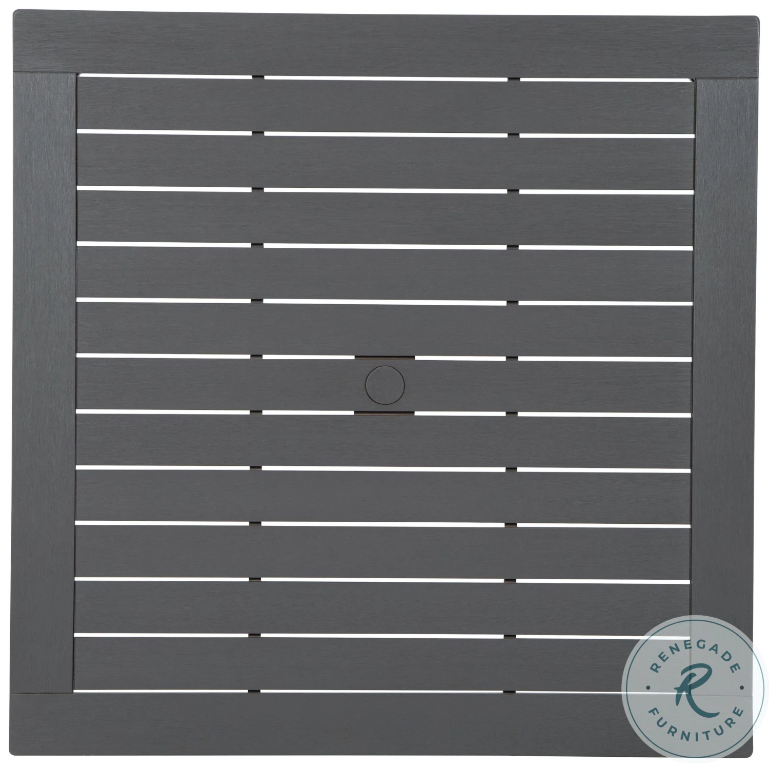 Eden Town Grey Outdoor Square Dining Room Set - Image 9