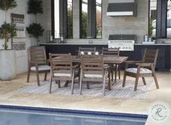 Emmeline Brown Outdoor Dining Set