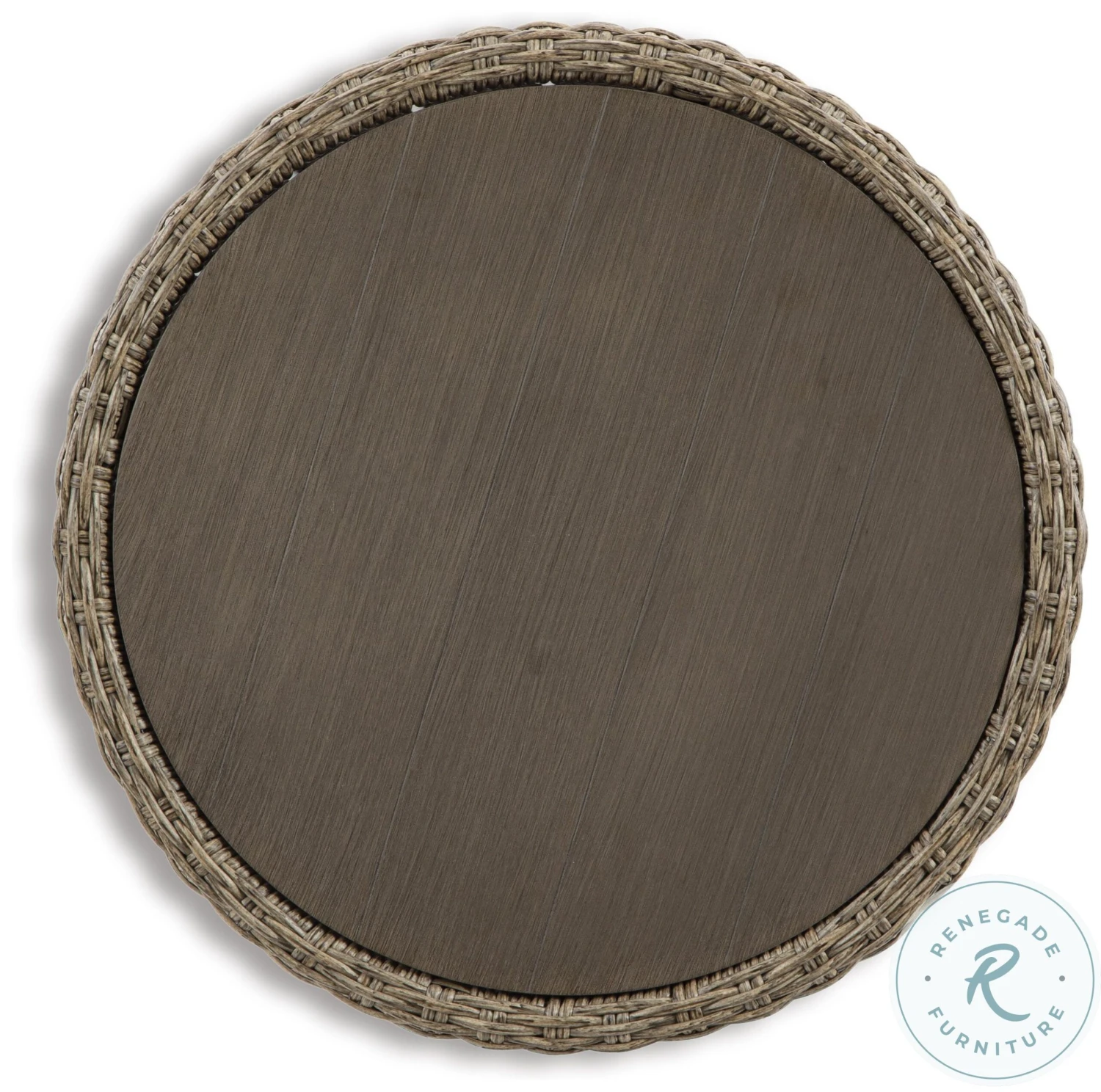 Danson Beige Outdoor Round Occasional Table Set - Image 9