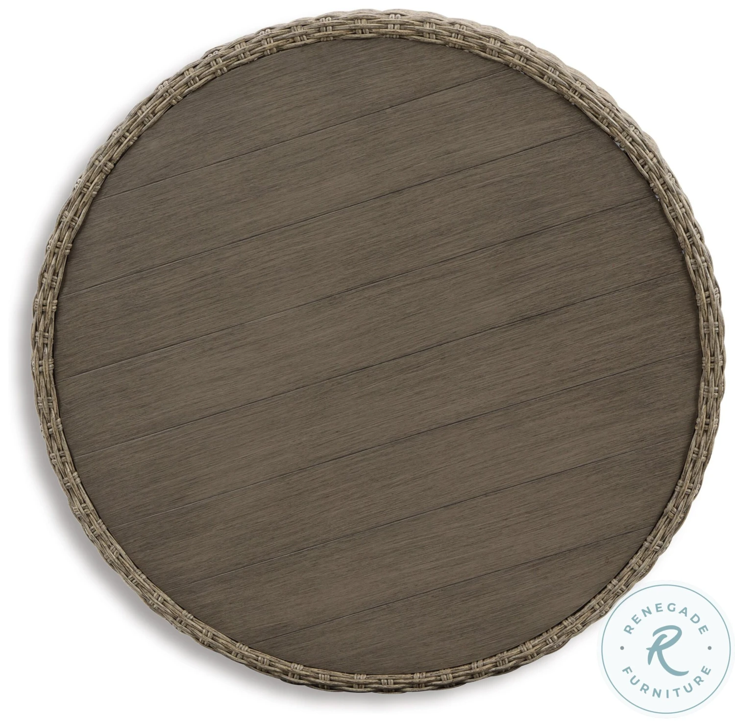 Danson Beige Outdoor Round Occasional Table Set - Image 6