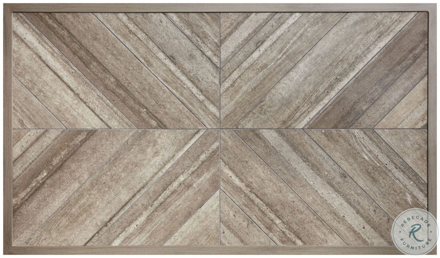 Beachcroft Beige Rectangular Outdoor Cocktail Table - Image 6