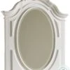 Sweetheart Beautiful White Victorian Landscape Mirror