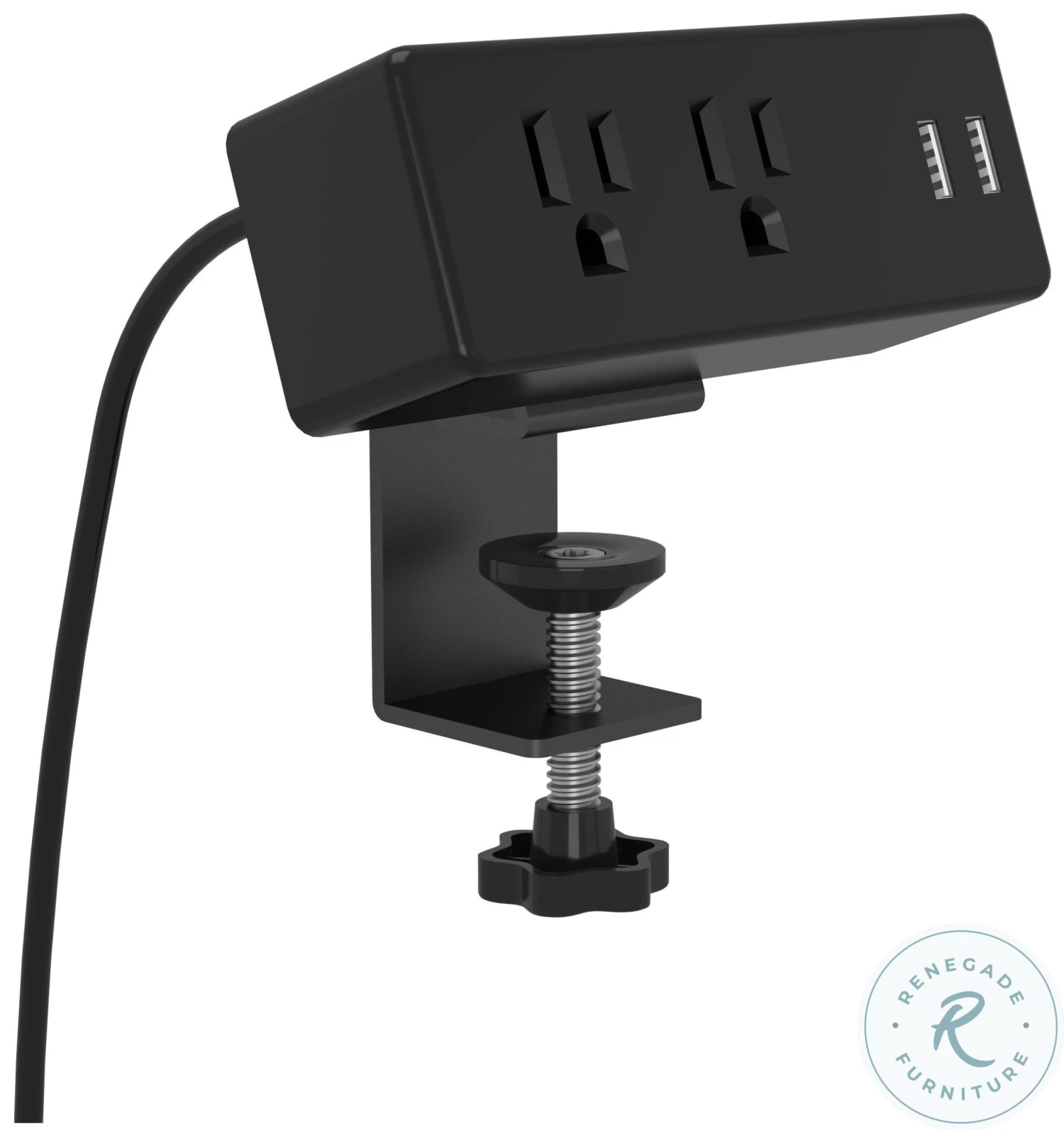 Universel Black 6" Add On Power Bar