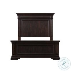 Stamford Brown Queen Panel Bed