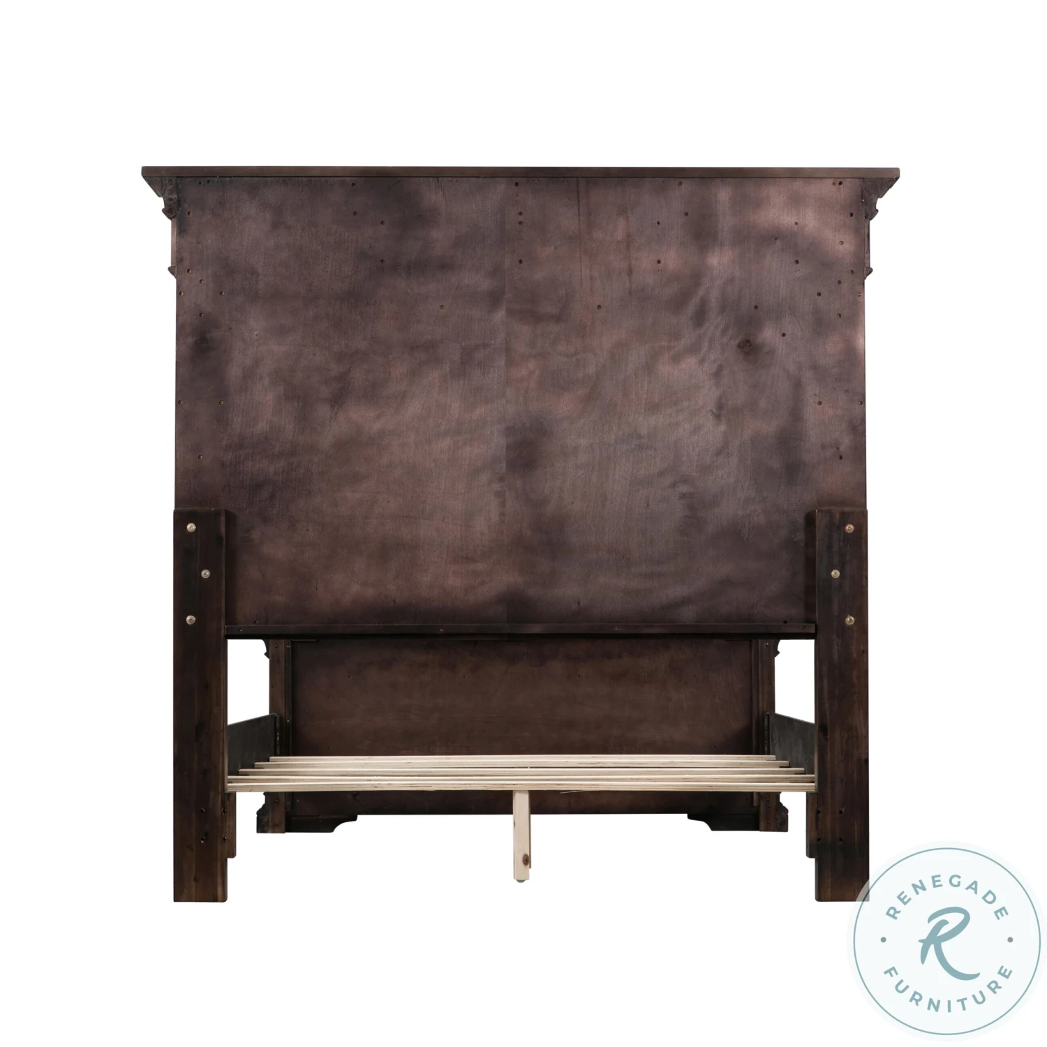 Stamford Brown Queen Panel Bed - Image 8