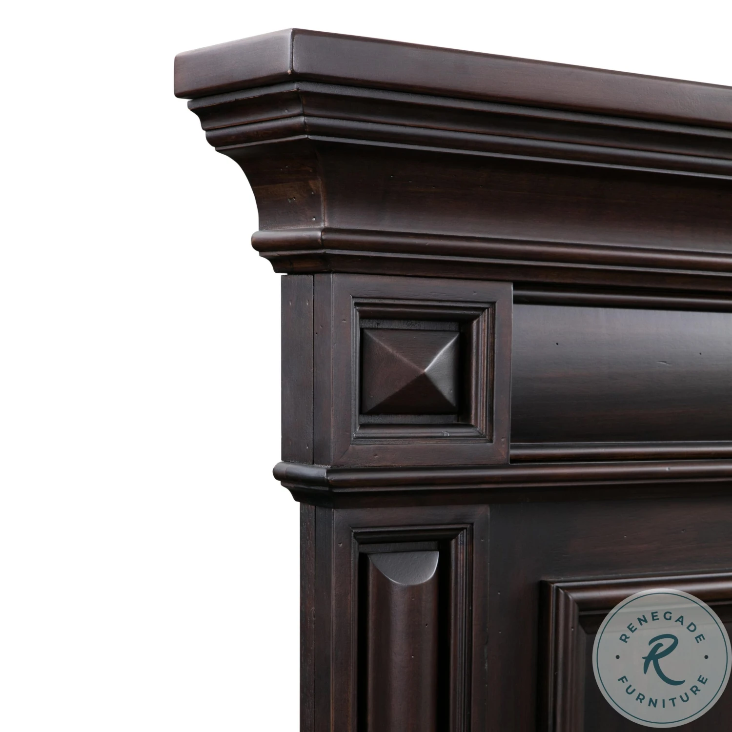 Stamford Brown Queen Panel Bed - Image 6