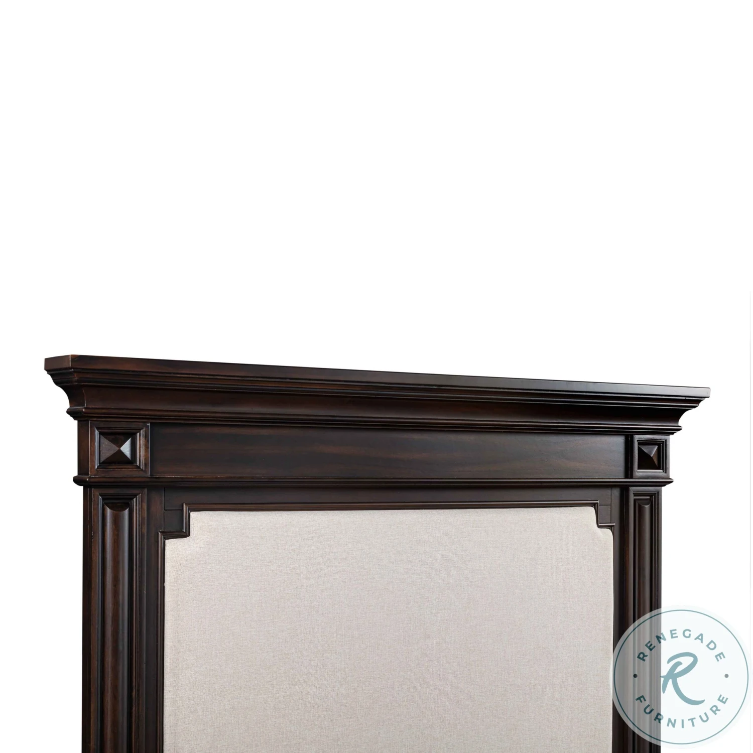 Stamford Brown Queen Upholstered Panel Bed - Image 6