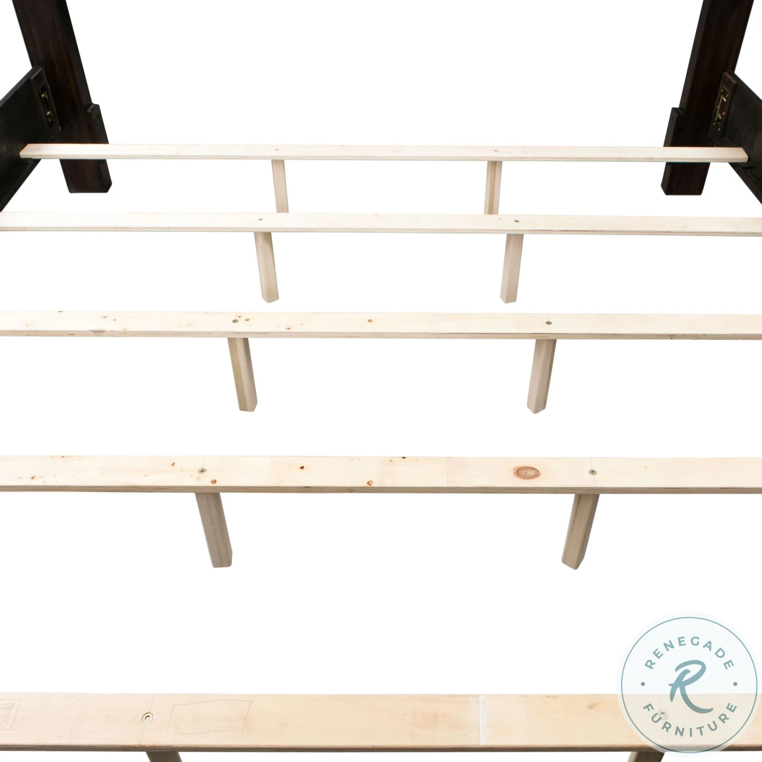 Stamford Brown King Panel Bed - Image 8