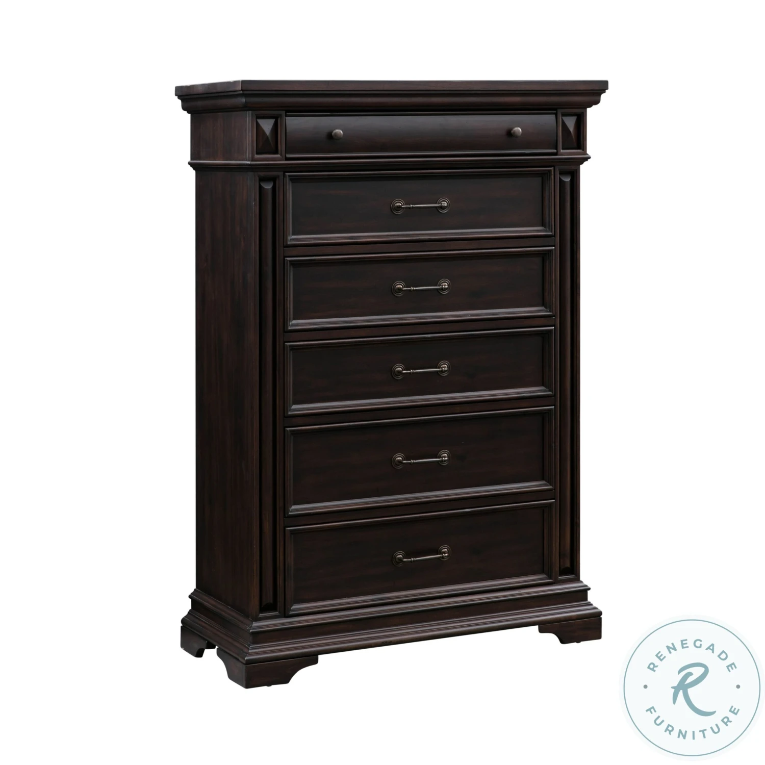 Stamford Brown Chest - Image 2