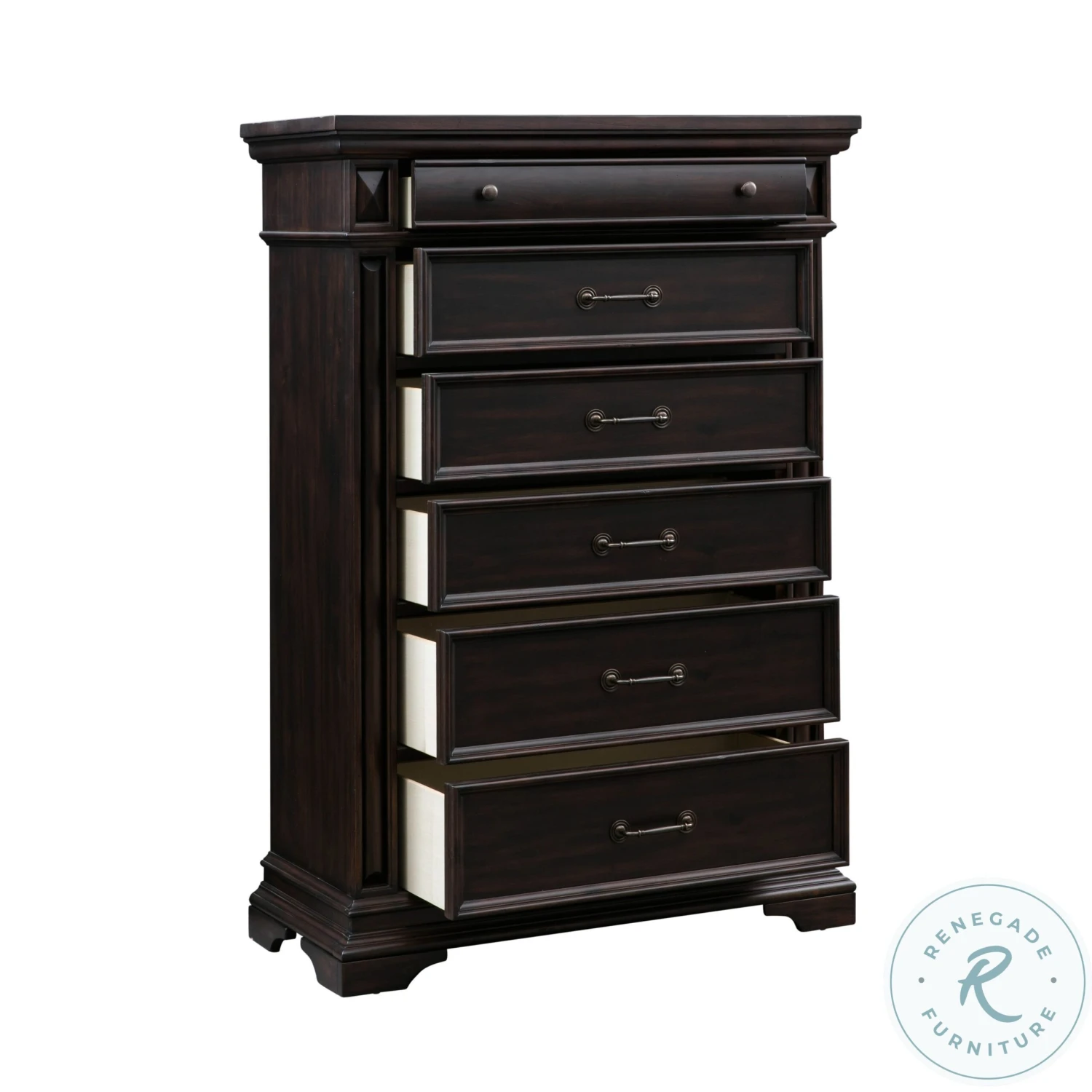 Stamford Brown Chest - Image 6