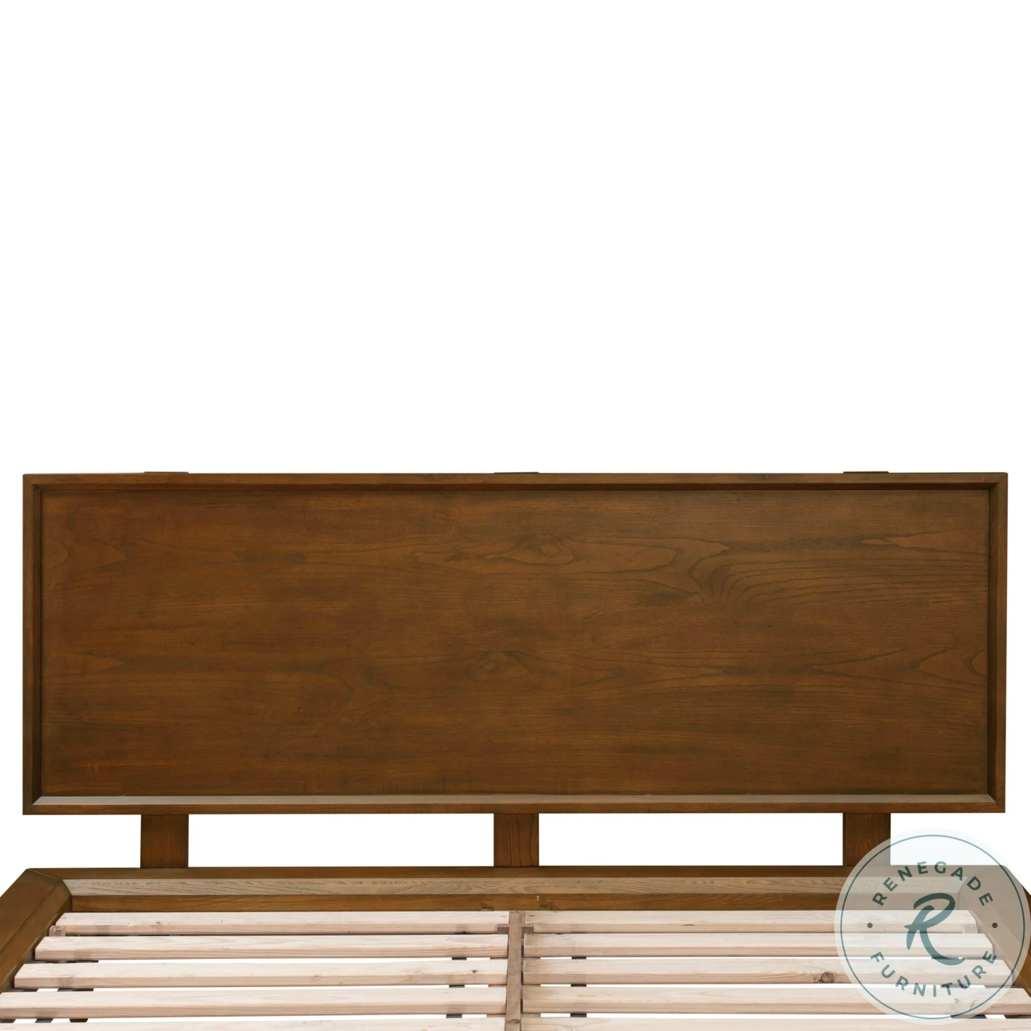 Emery Pecan Queen Platform Bed - Image 5