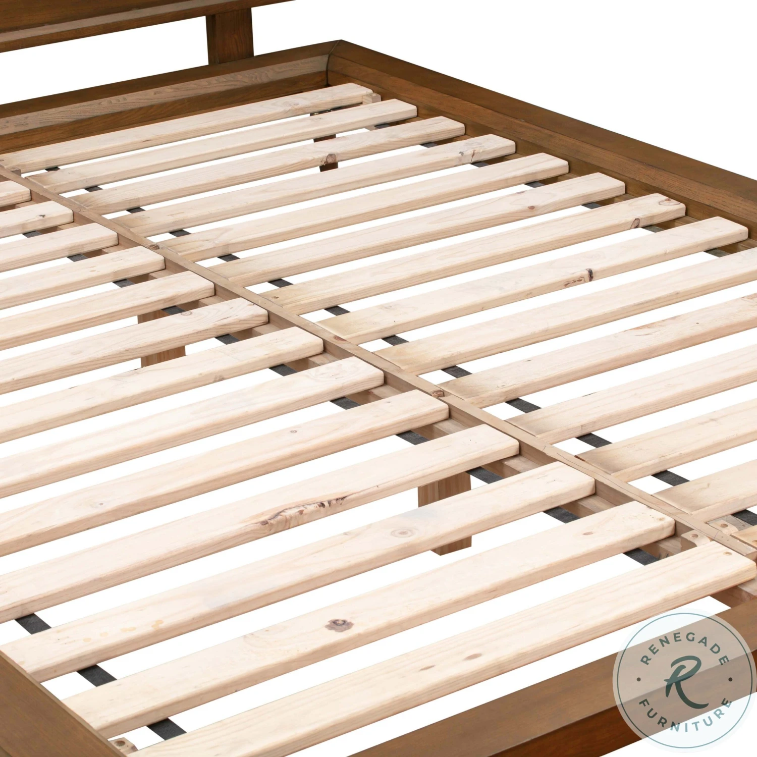 Emery Pecan Queen Platform Bed - Image 7