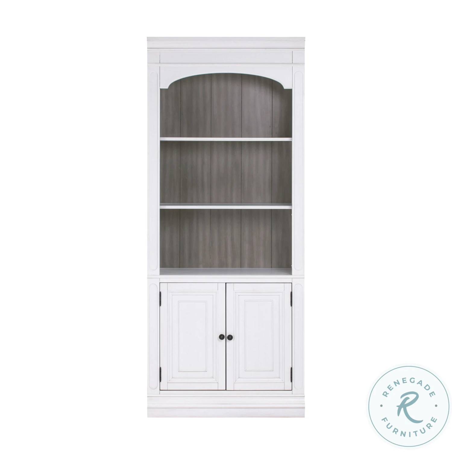 Roanoke White L-Shaped Home Office Set - Image 10