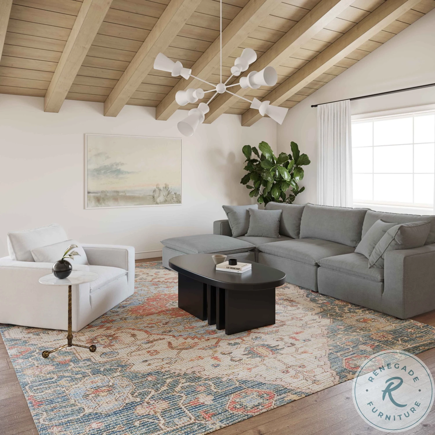 Cali Slate Sectional - Image 2