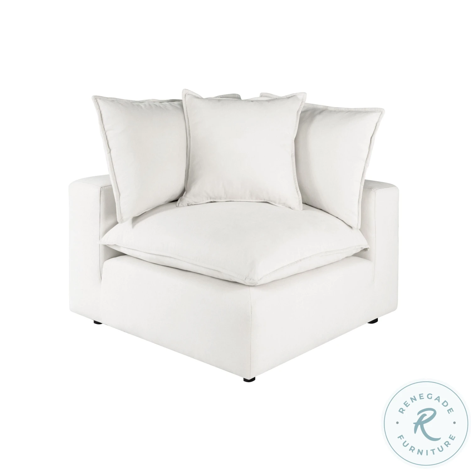 Cali Pearl Modular Loveseat - Image 9