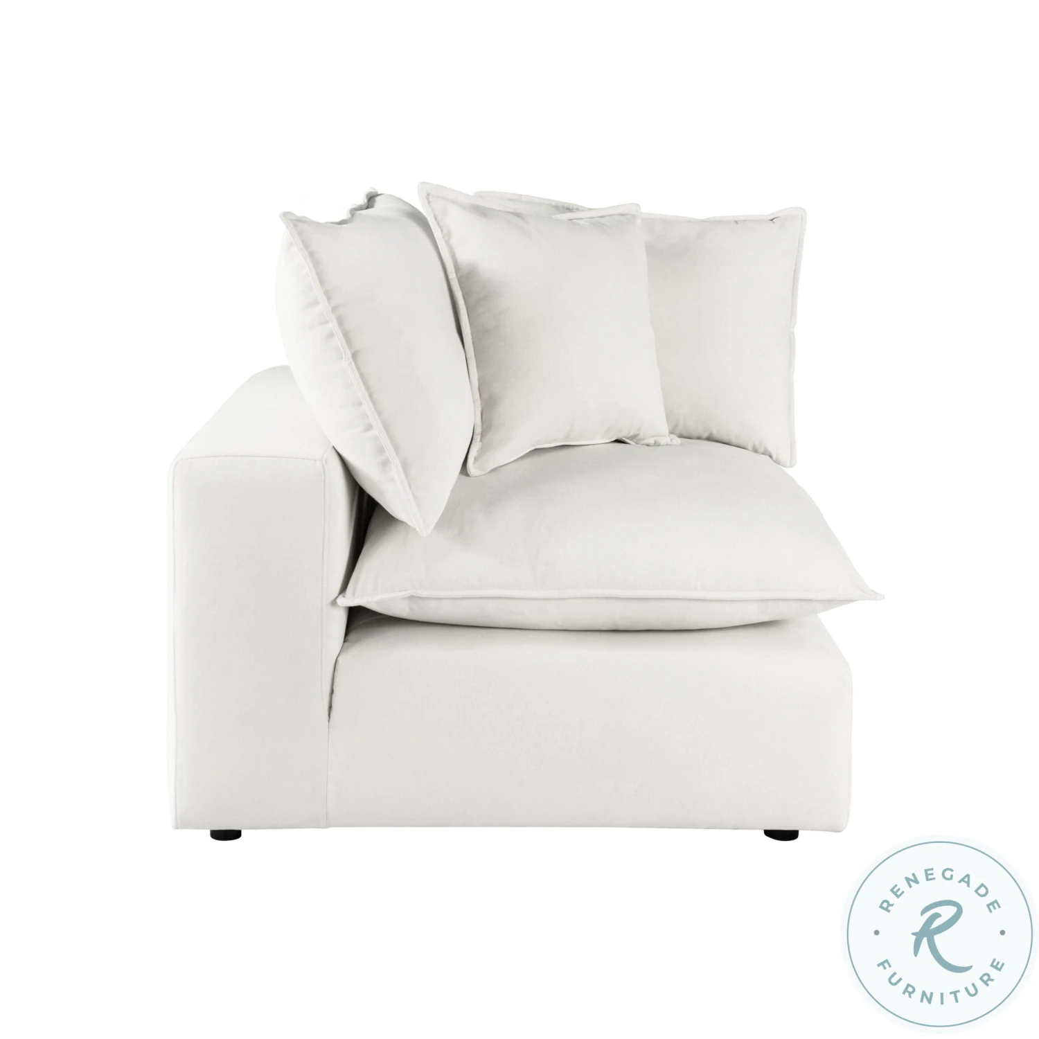 Cali Pearl Modular Loveseat - Image 8