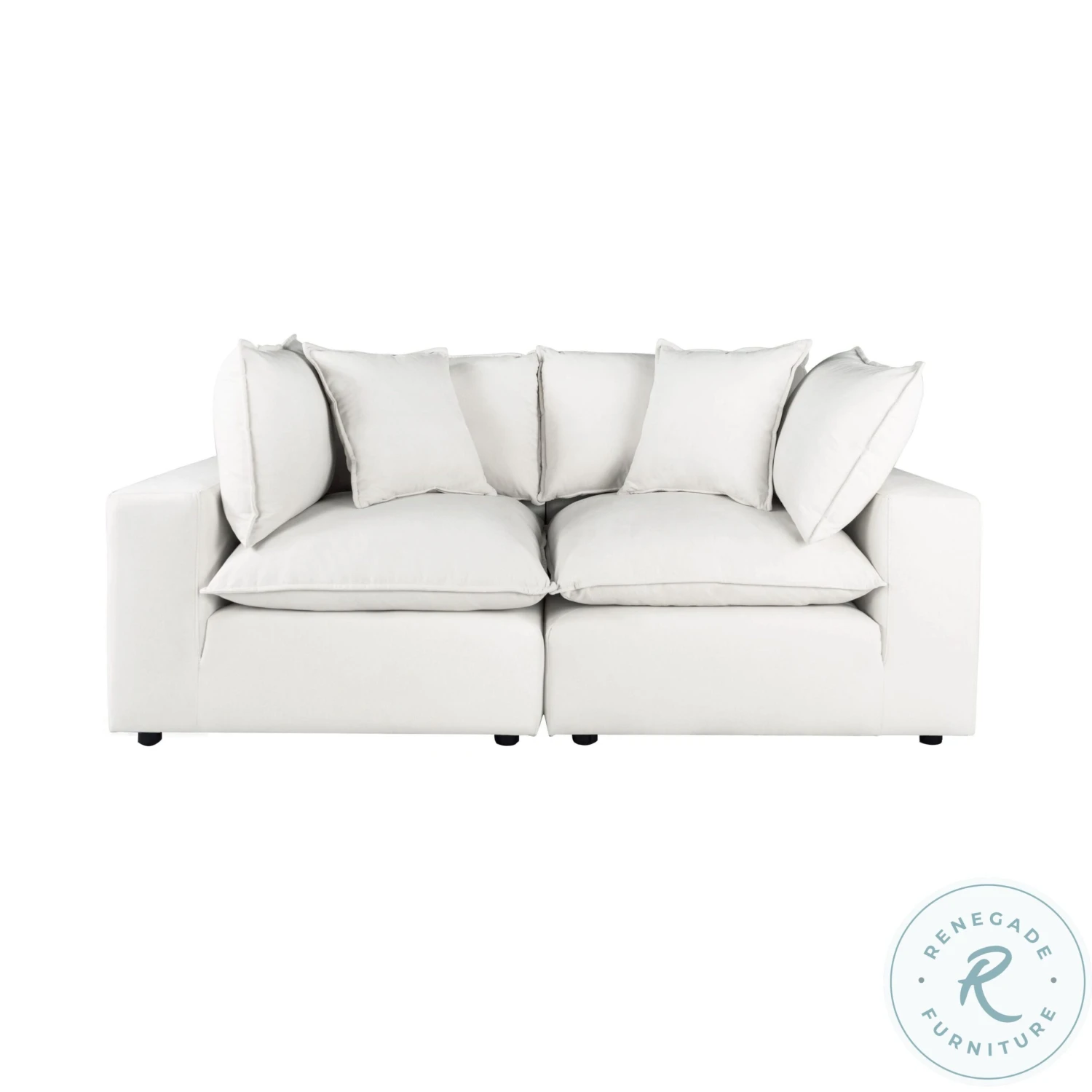 Cali Pearl Modular Loveseat