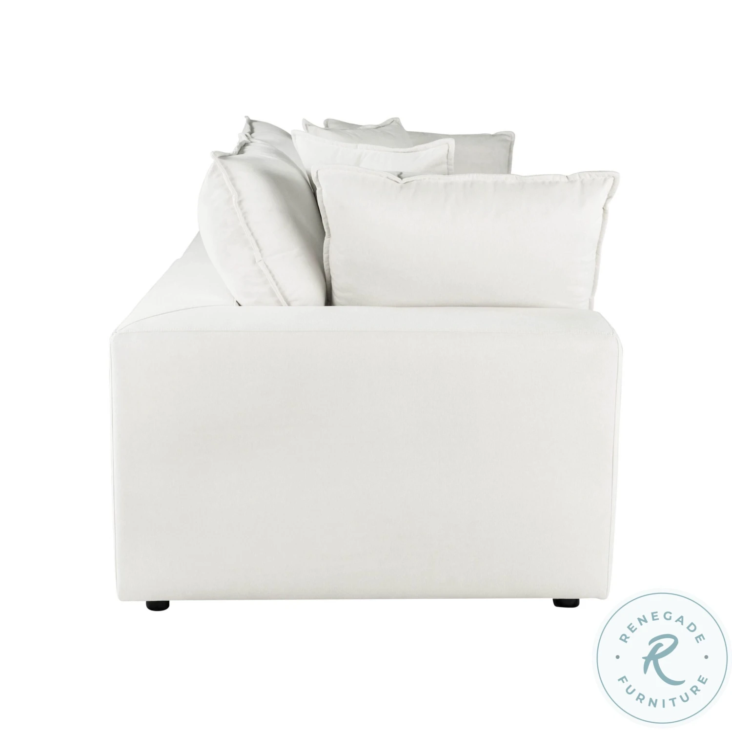 Cali Pearl Modular Loveseat - Image 4