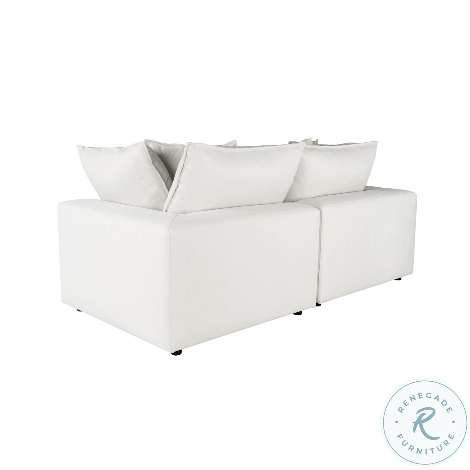 Cali Pearl Modular Loveseat - Image 5