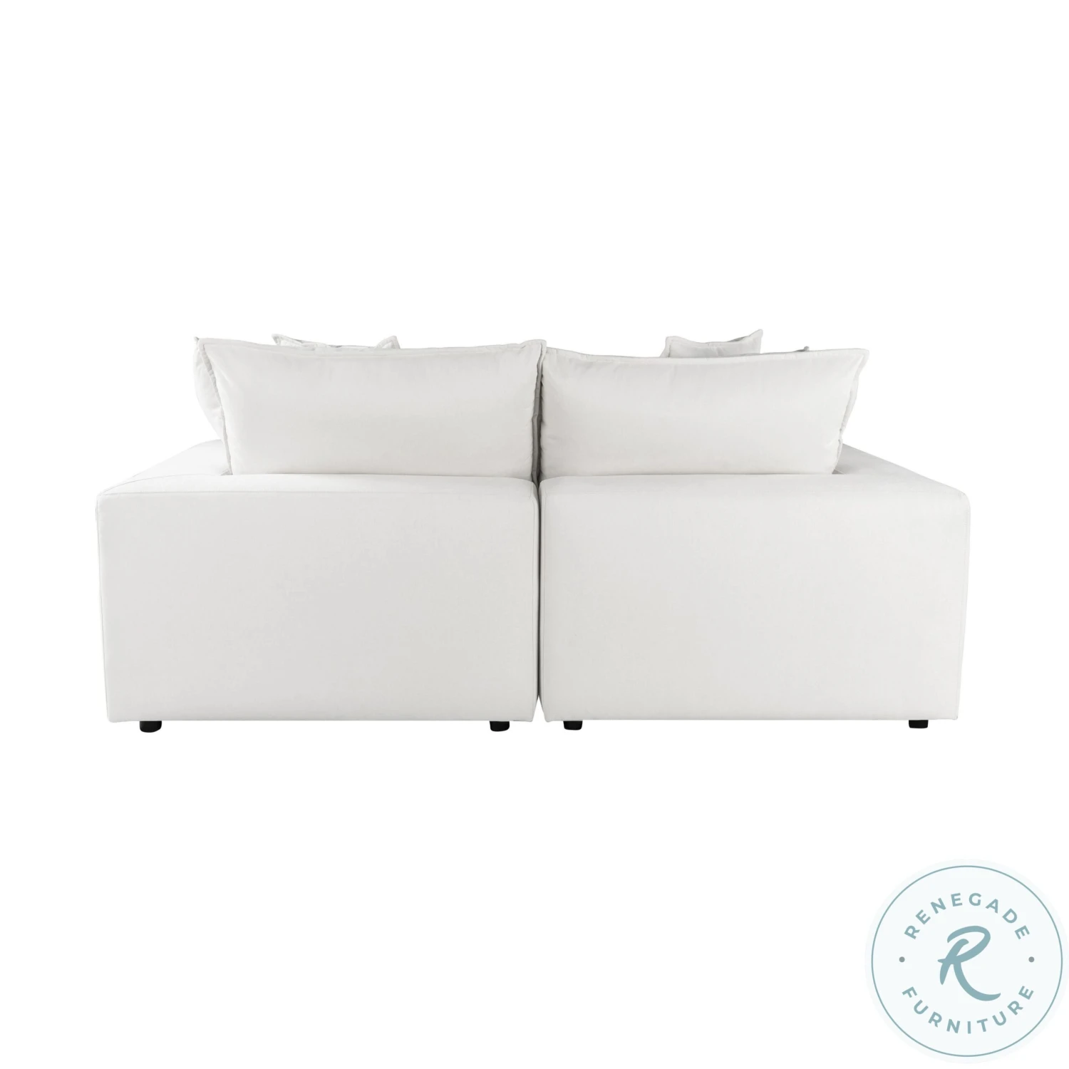 Cali Pearl Modular Loveseat - Image 6