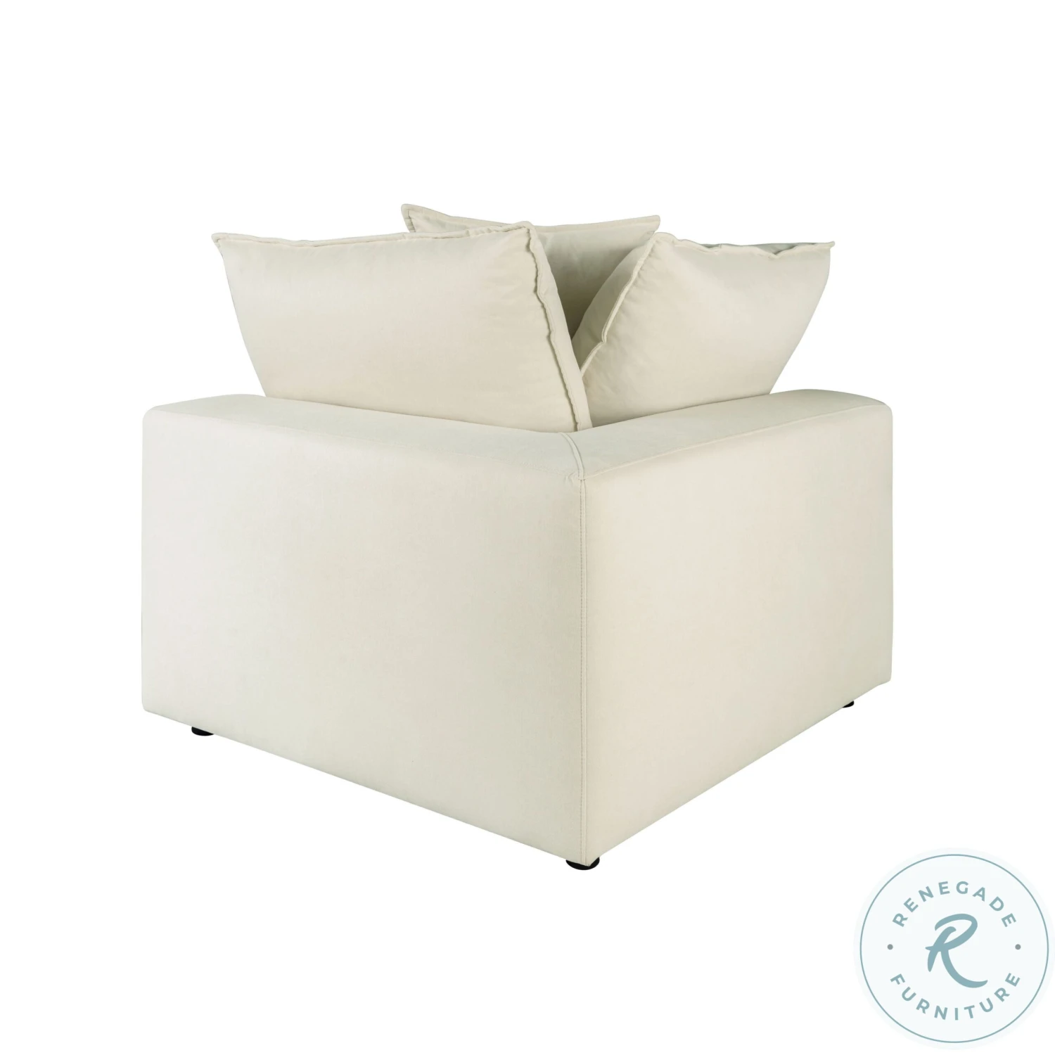 Cali Natural Modular Loveseat - Image 10