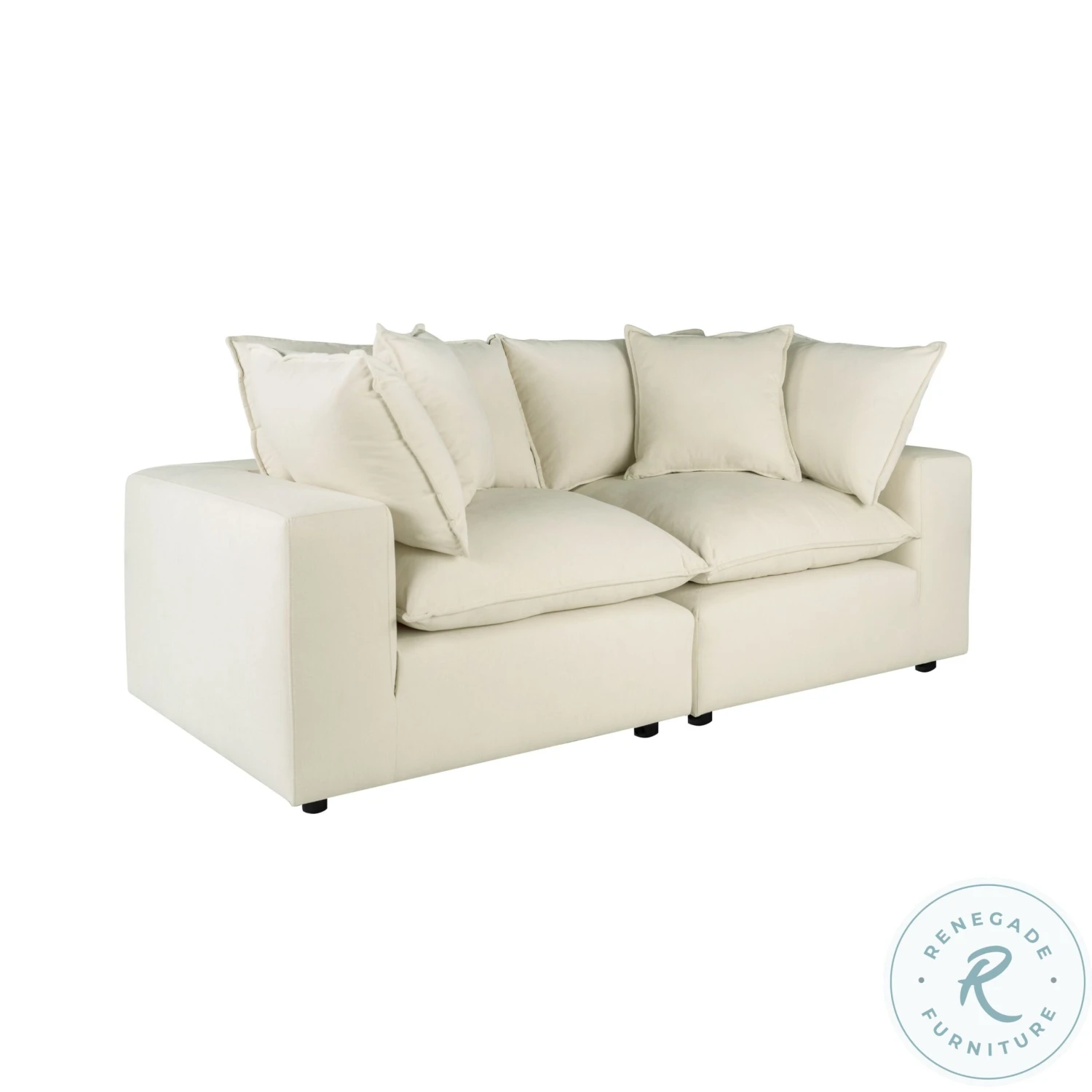 Cali Natural Modular Living Room Set - Image 5