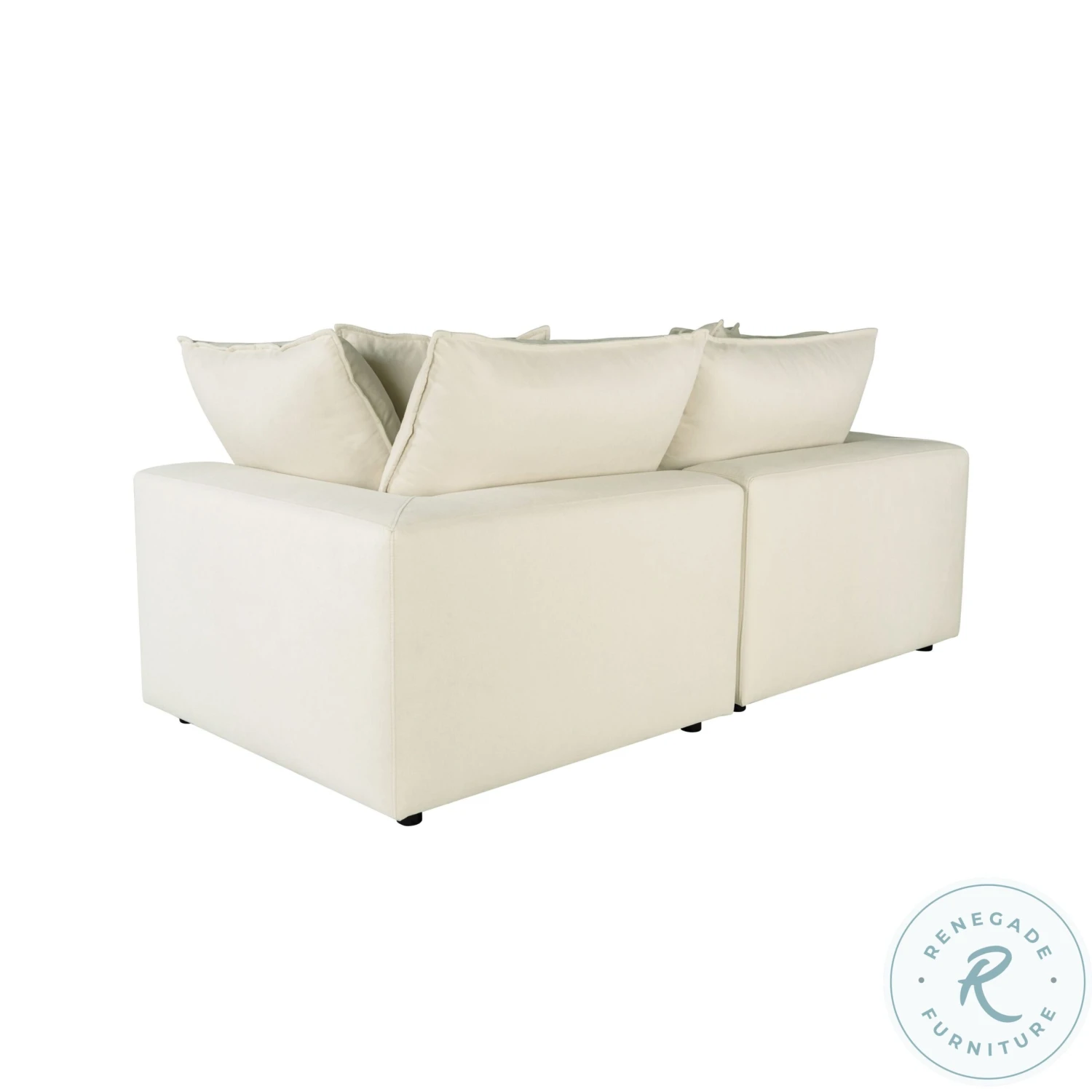 Cali Natural Modular Loveseat - Image 5