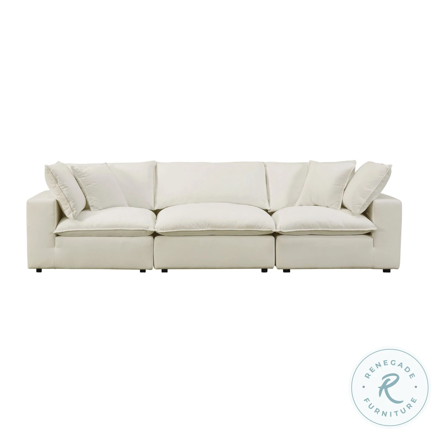 Cali Natural Modular Living Room Set - Image 2