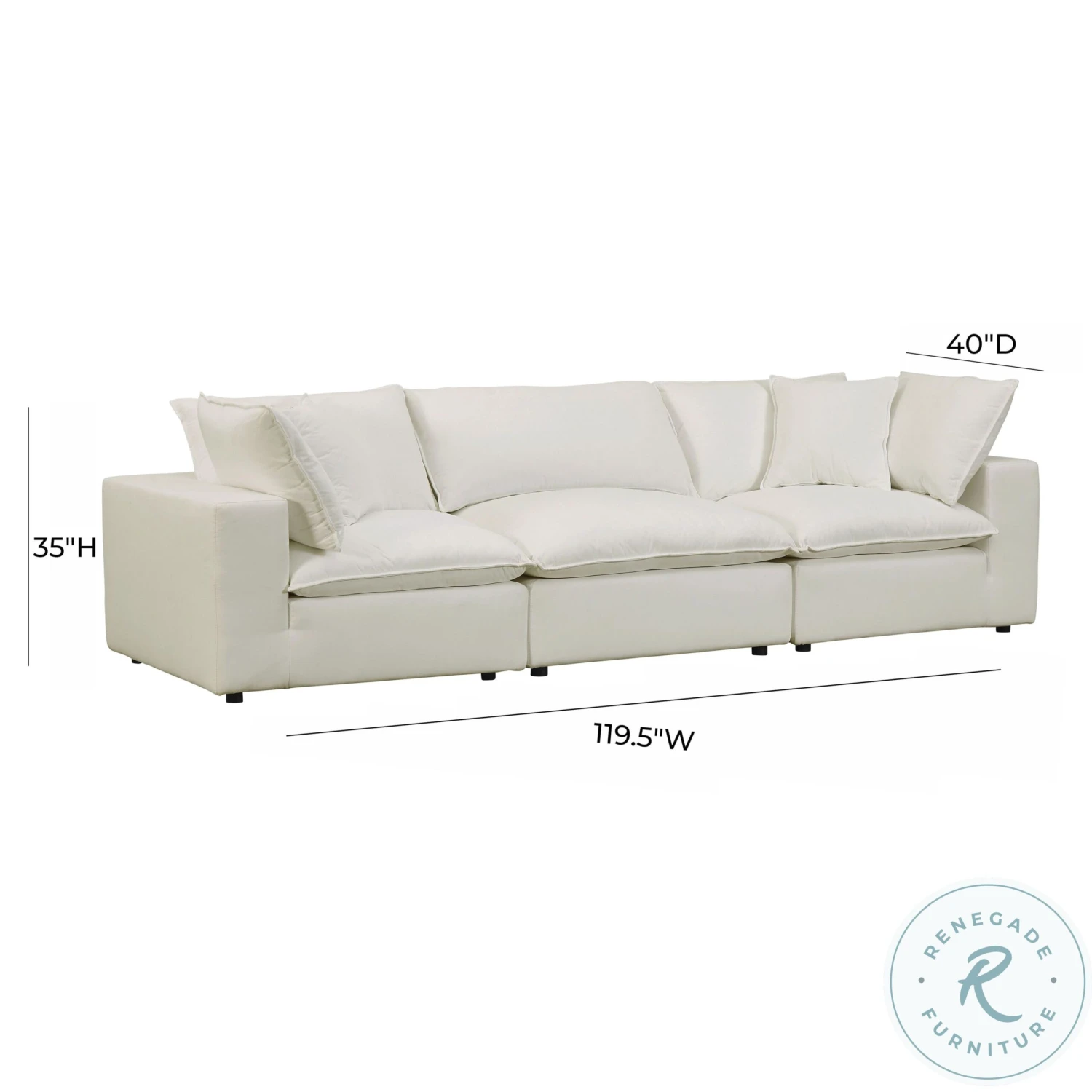 Cali Natural Modular Sofa - Image 8