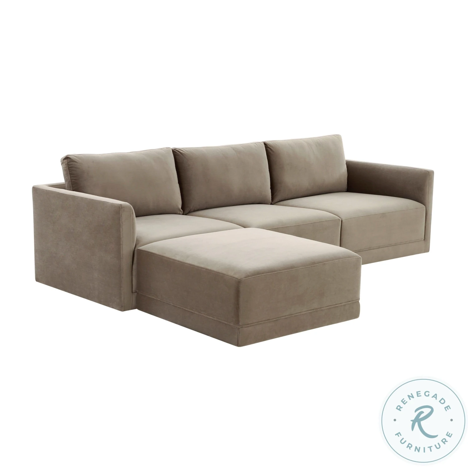 Willow Taupe Sectional - Image 5