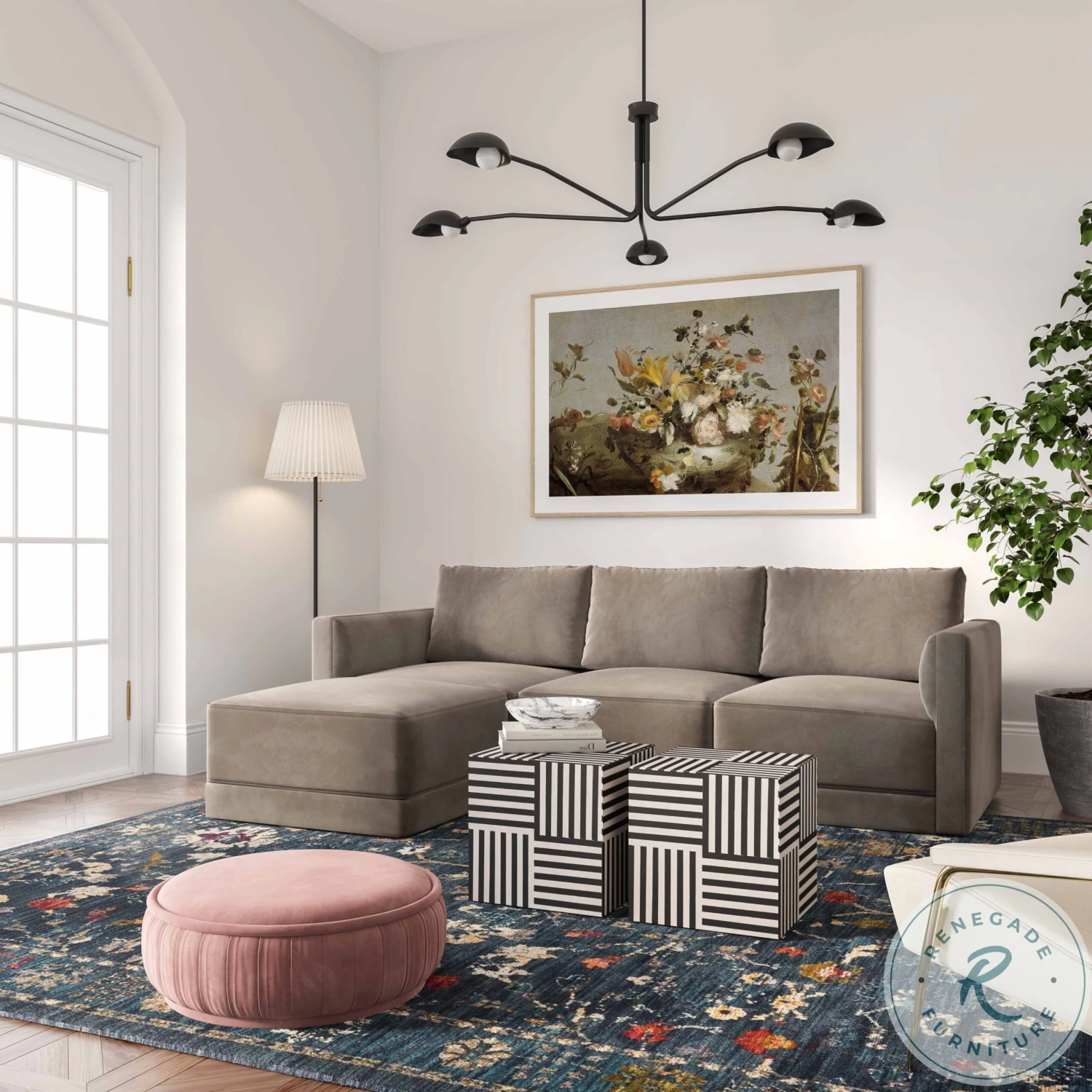 Willow Taupe Sectional