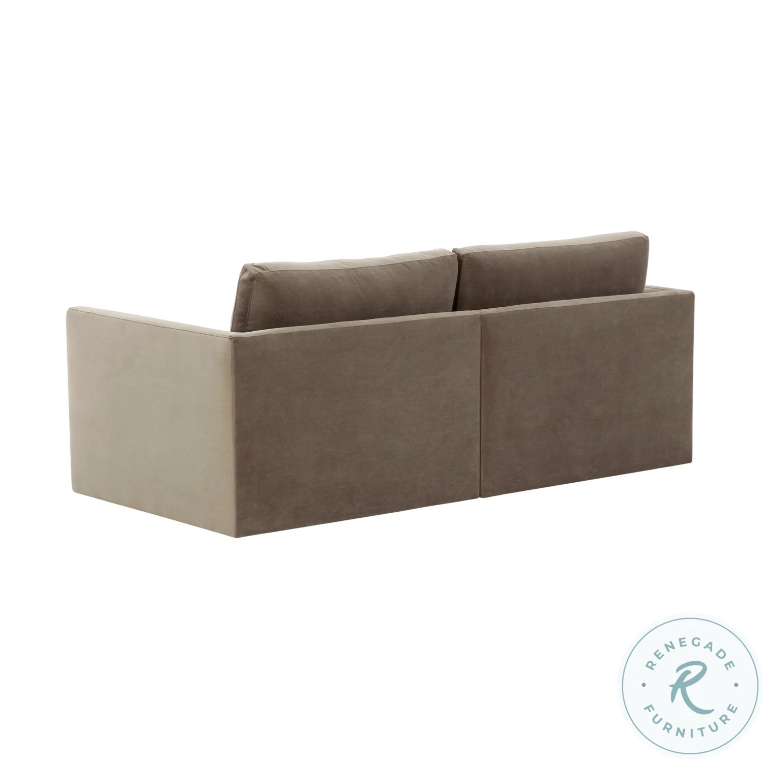 Willow Taupe Velvet Living Room Set - Image 10