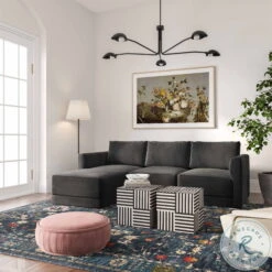 Willow Charcoal Sectional