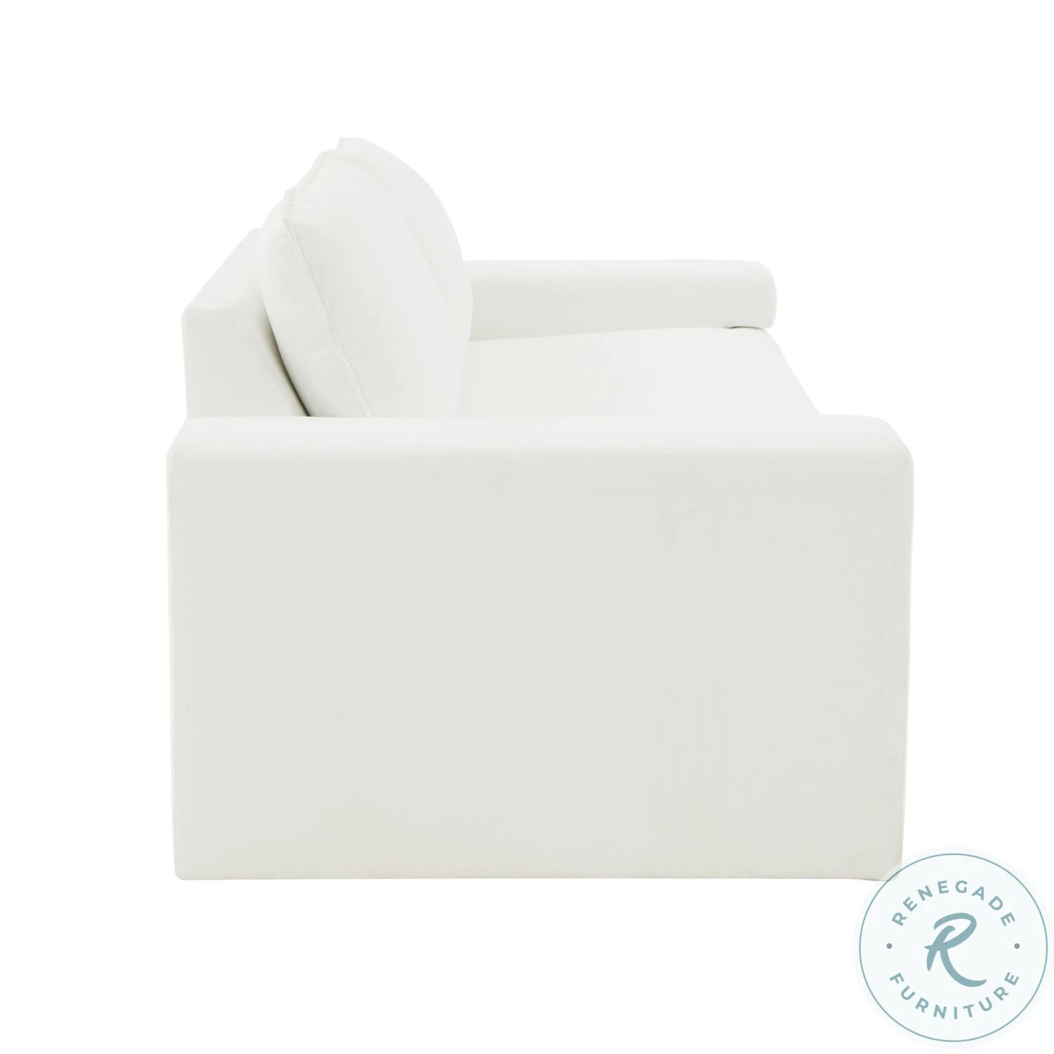 Maeve Pearl White Living Room Set - Image 9