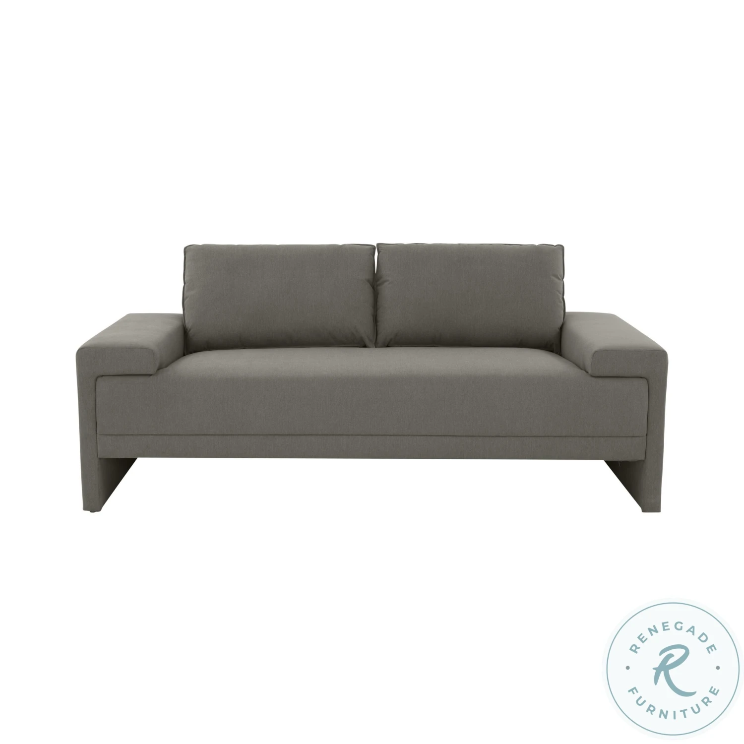 Maeve Slate Gray Loveseat