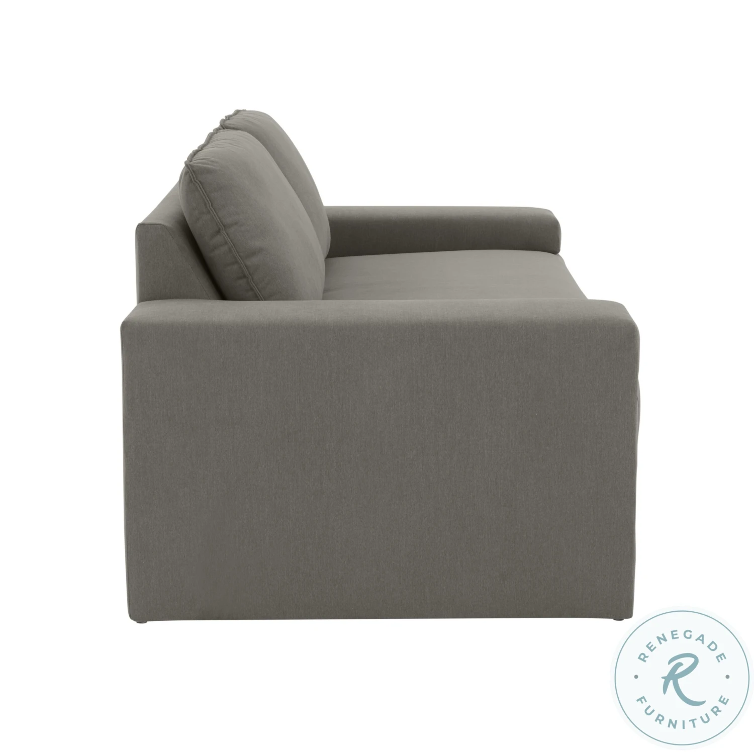 Maeve Slate Gray Loveseat - Image 5