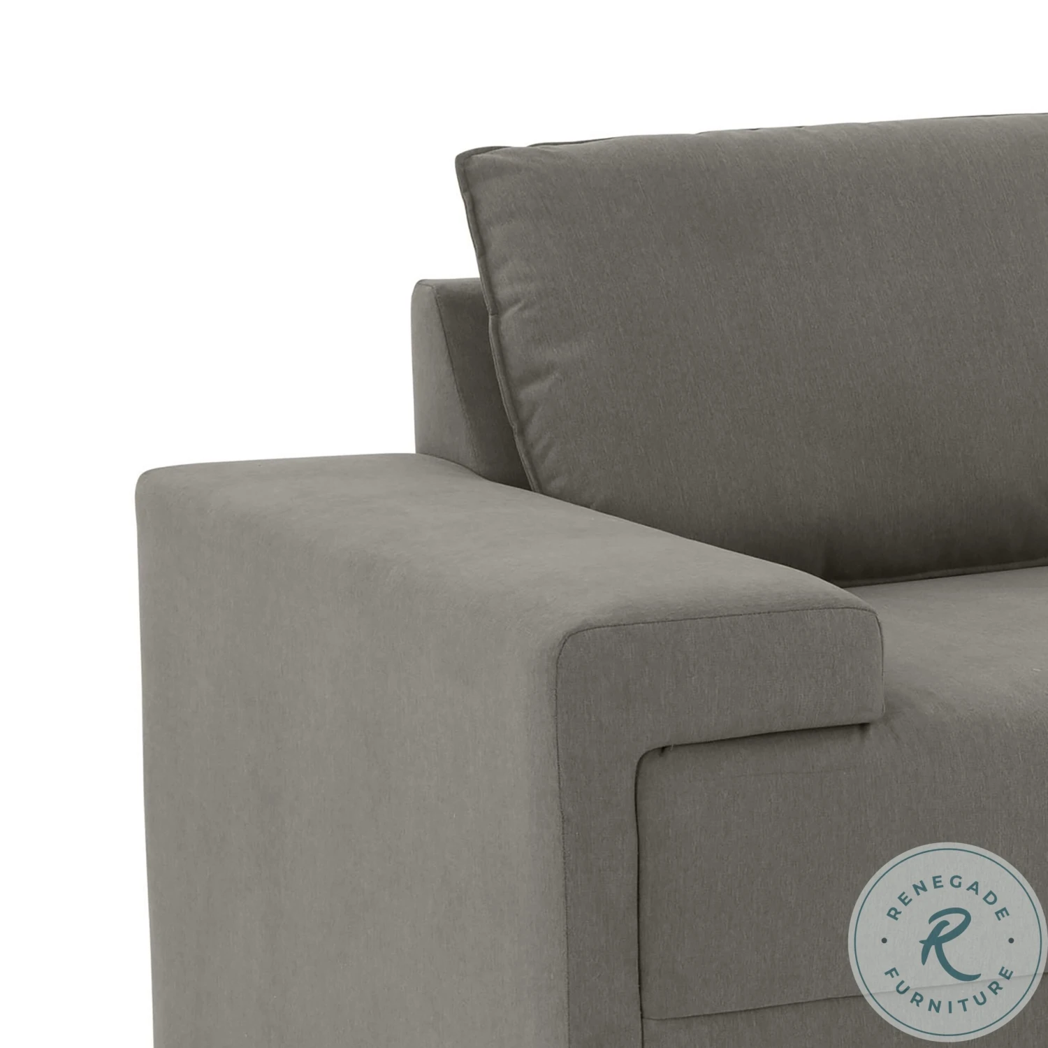 Maeve Slate Gray Loveseat - Image 6