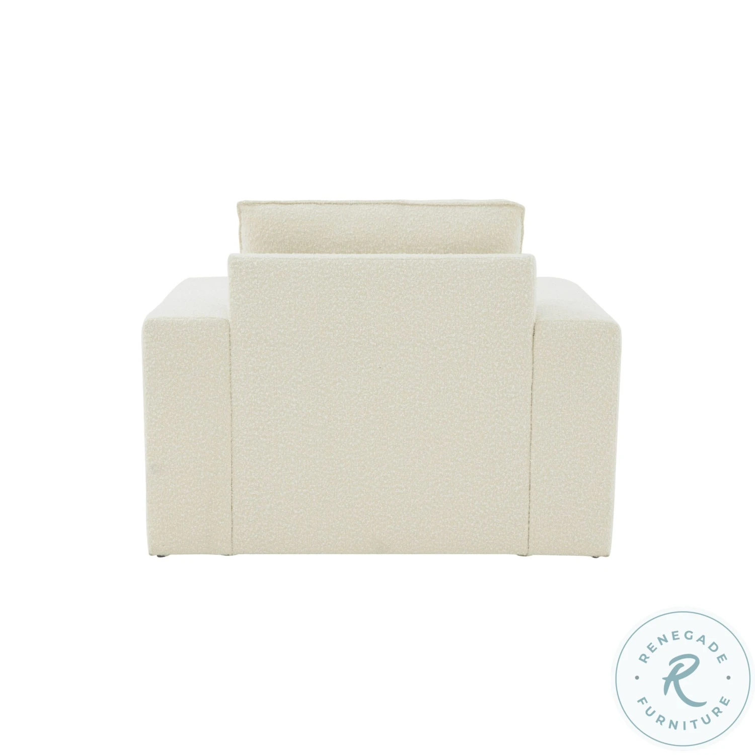 Maeve Cream Boucle Accent Chair - Image 7